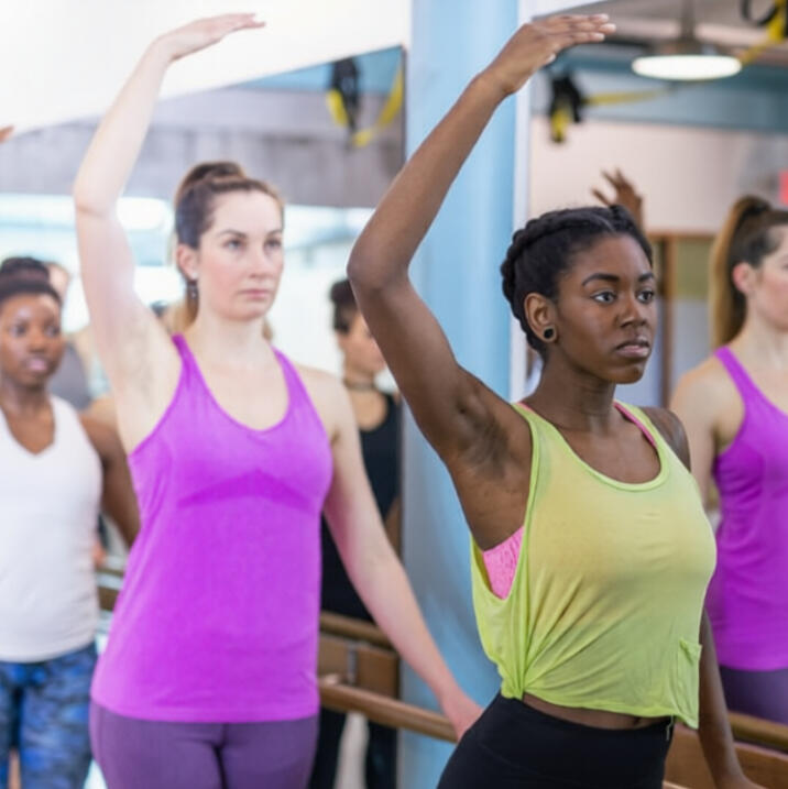 BeginnerAdult Ballet Adult ballet class for complete beginners.